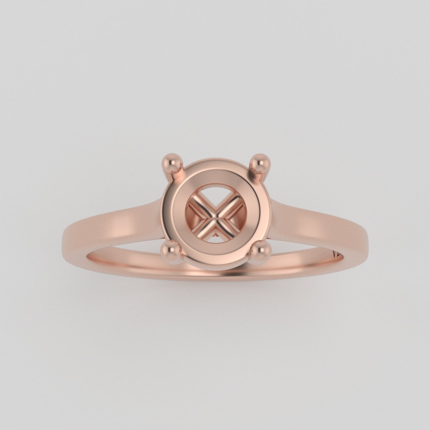 The Nova | 18k | Rose | Size 3.75 | Stone PS4 | Rainforest Ring Box | Custom Engraving:  +$0